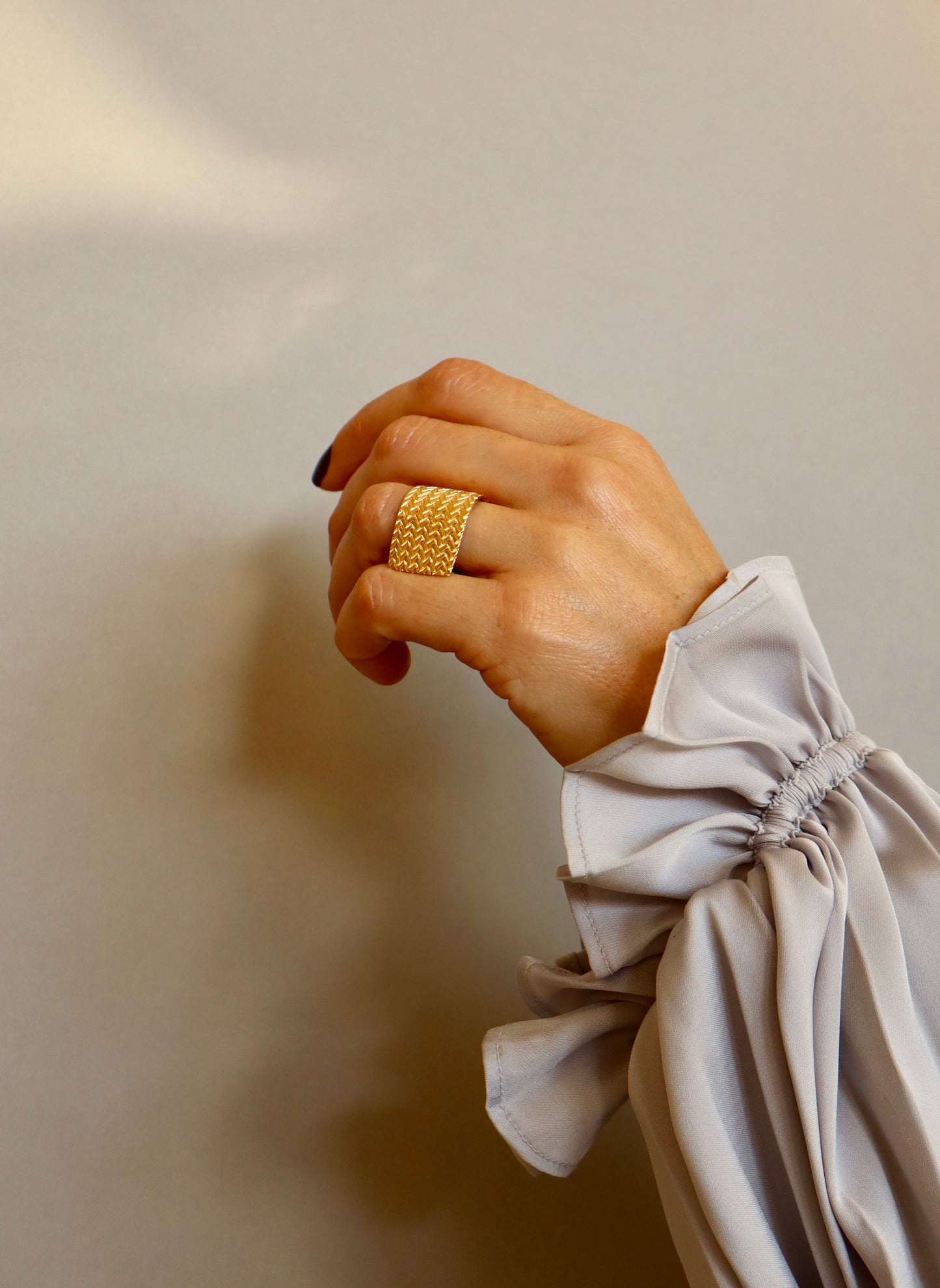Anillo Palma Plano