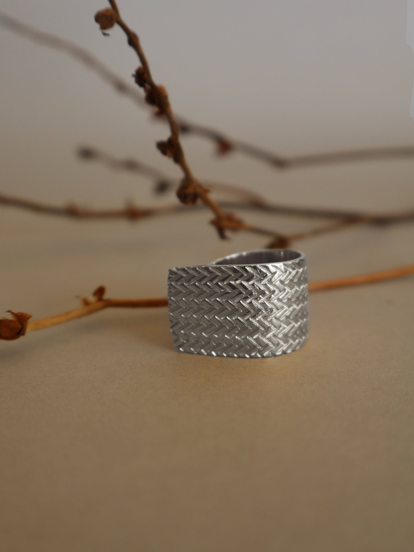 Anillo Palma Plano